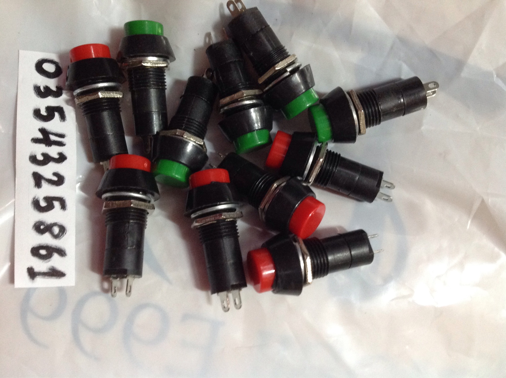 10 công tắc nhấn nhả 3A-250v