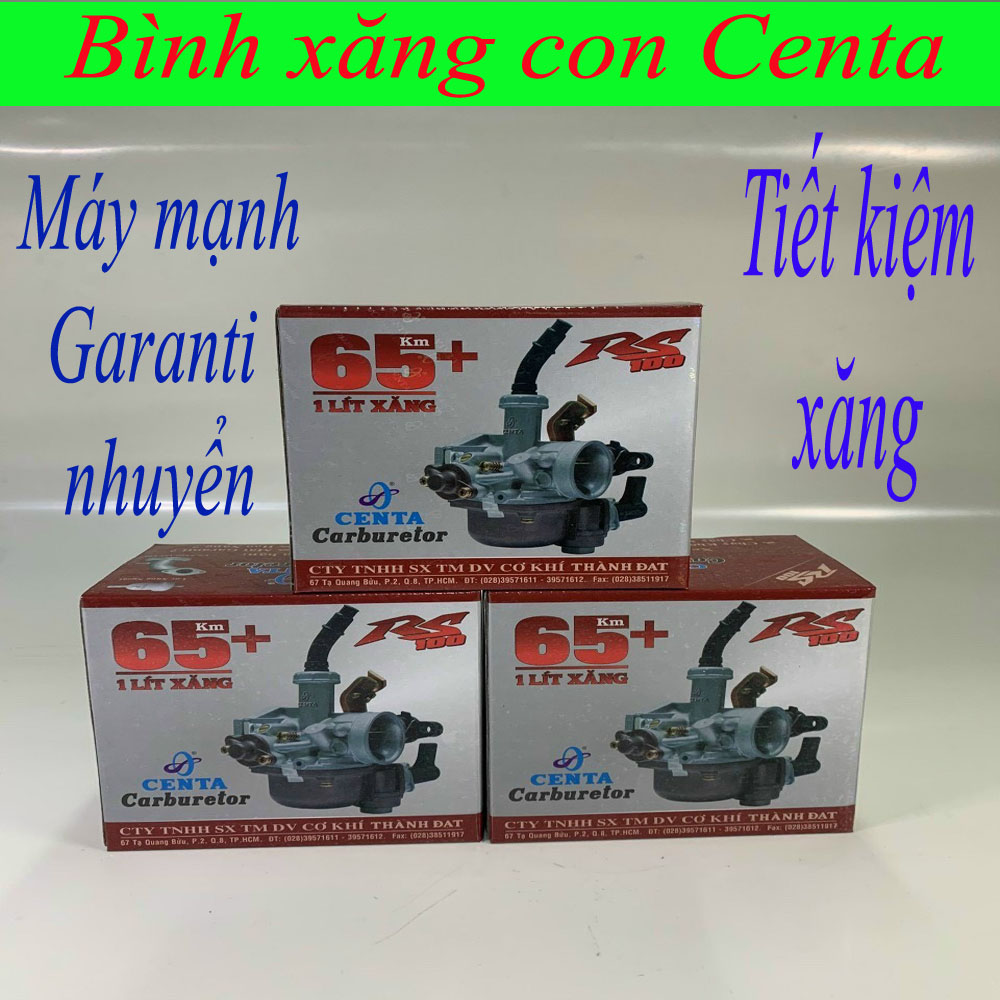 [HCM]Bình xăng con Centa  xe Wave RS 100 tiết kiệm xăng