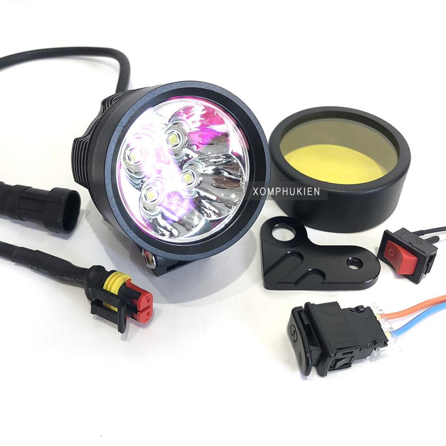 [HCM]Đèn Trợ Sáng L4X Kính Ánh Tím 30W [ Kèm phụ kiện ]