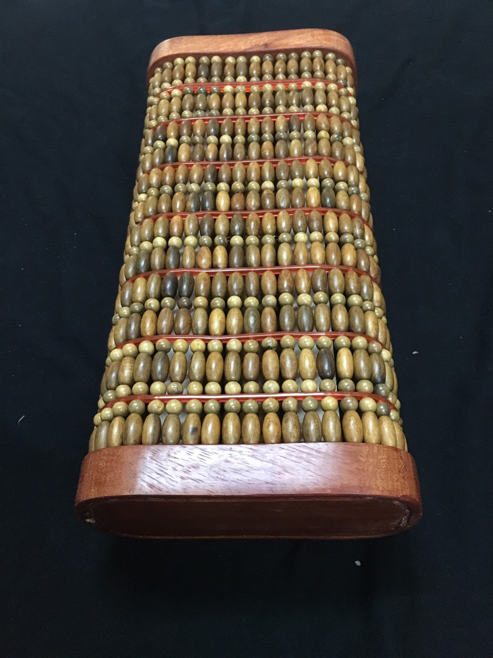 Gối Massage Hạt Gỗ Bách Xanh Cao Cấp - Kích Thước 36cmx18cmx9cm - Mian.vn ( video , hình thật )