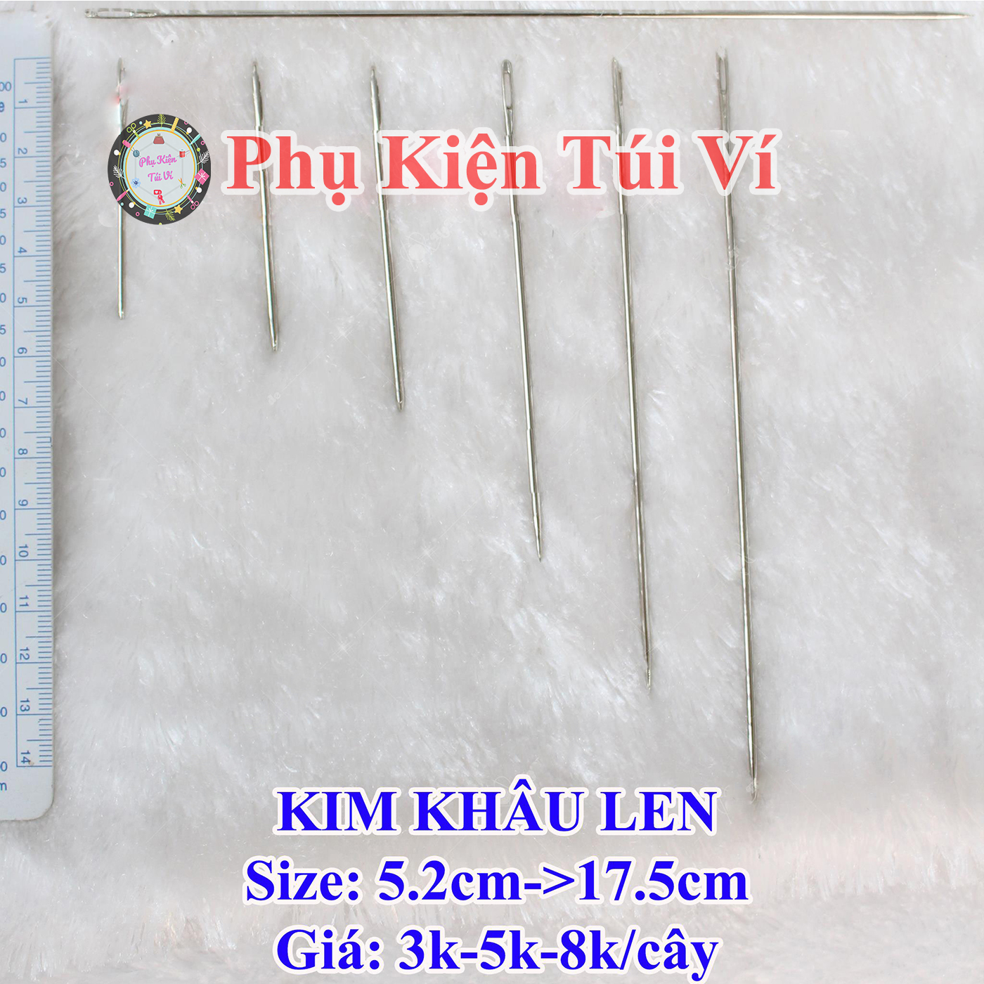 Kim khâu len đầu nhọn