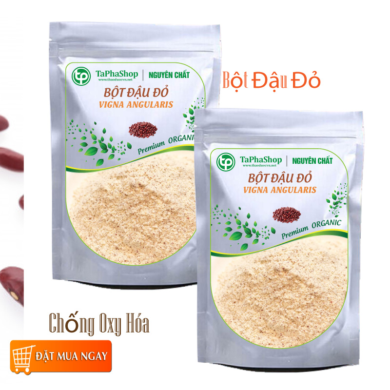 Bột Đậu Đỏ Nguyên Chất 200g - Thảo Dược Tấn Phát