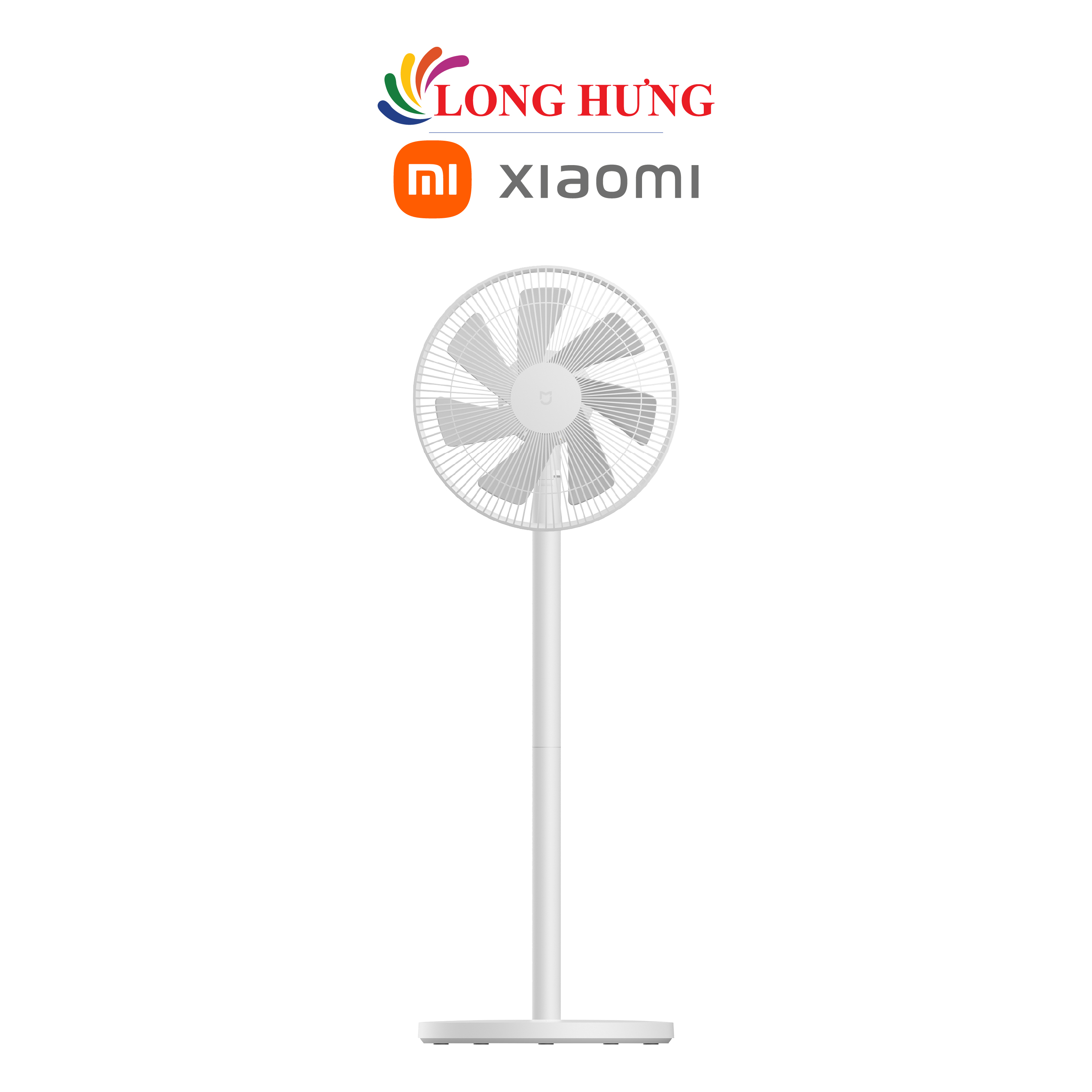 Quạt đứng thông minh Xiaomi Mi Smart Standing Fan 2 Lite PYV4007GL JLLDS01XY - Hàng chính hãng - Công suất 38W, 3 chế độ gió, sử dụng với app Mi Home