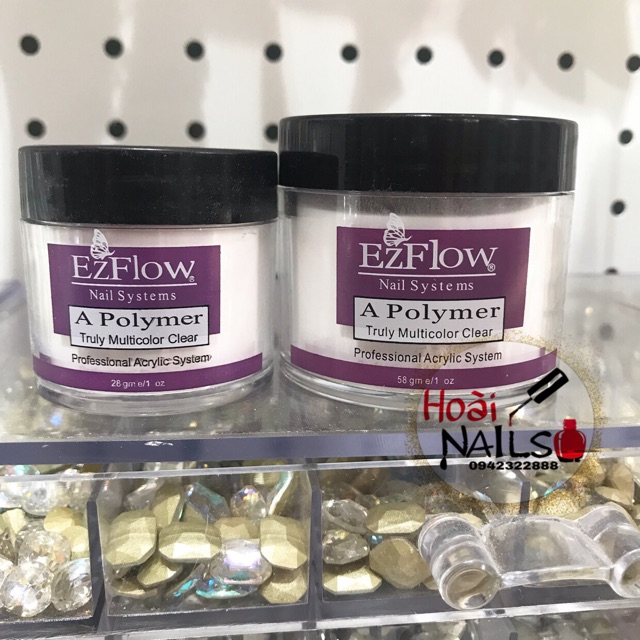 Bột đắp móng, bột nhúng ezflow Phụ kiện Nail