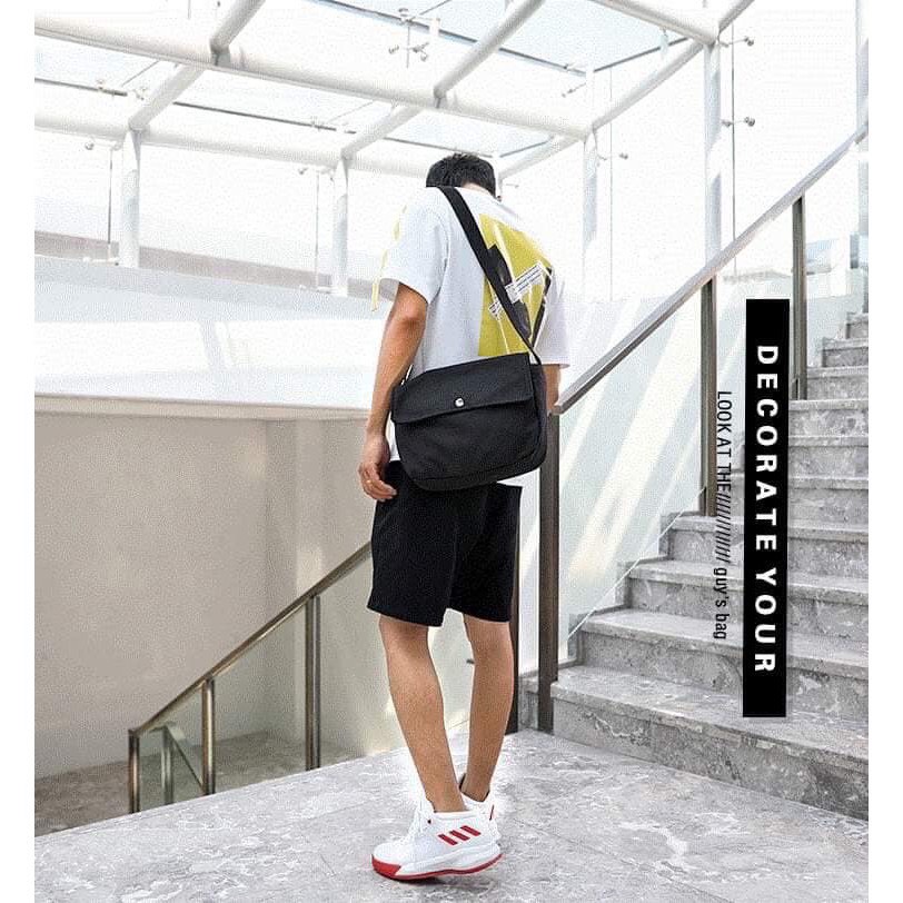 túi unisex uzzang vải canvas 100% mã 08