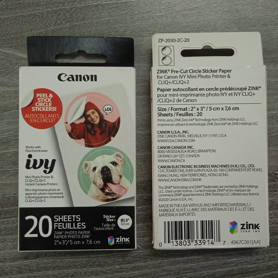 Gói giấy ảnh Canon ZINK