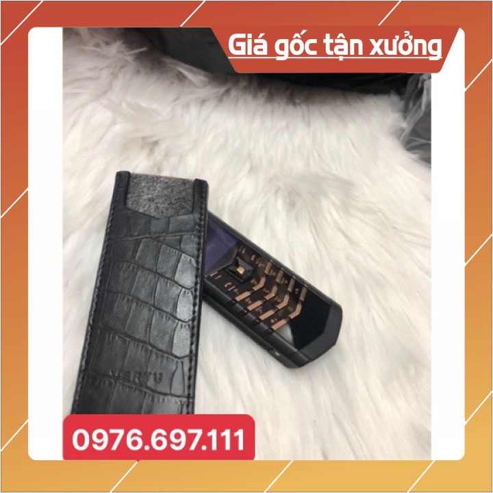 Bao Da Nắp Gấp Vertu Singnature S