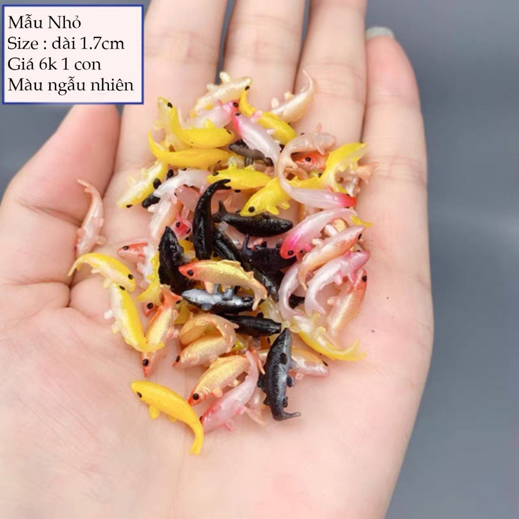 Mô hình cá chép, cá koi trang trí tiểu cảnh, terrarium