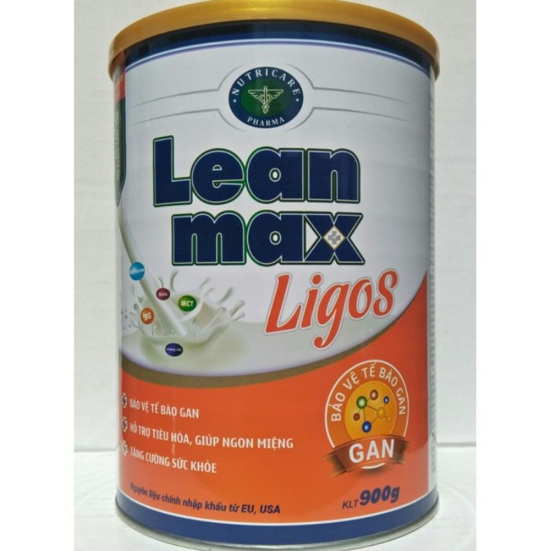 Sữa Leanmax Ligos 900g (Dành cho bệnh Gan)