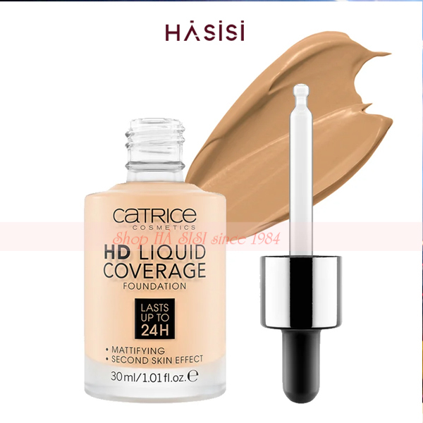KEM NỀN CATRICE - HD Liquid Coverage Foundation Lasts Up To 24h 30ml