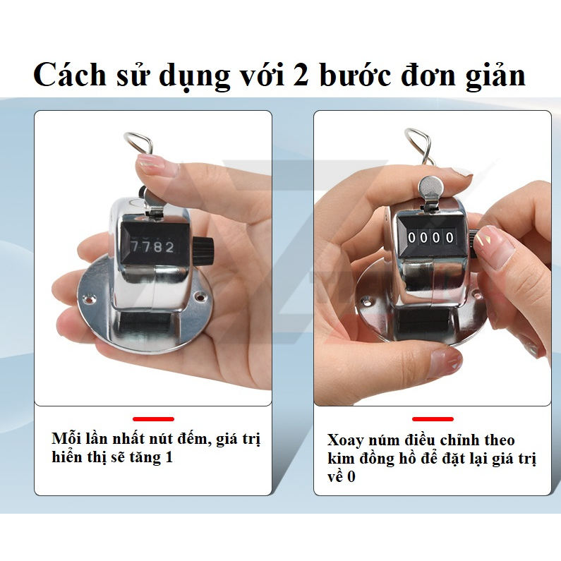 4-digit handheld number counter, mechanical number counting device