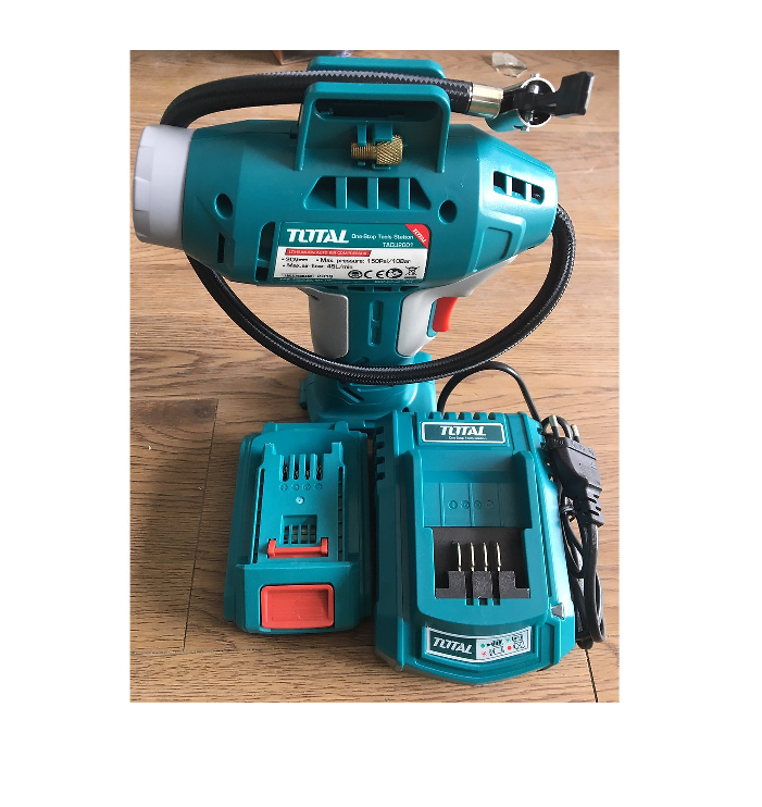 20V Máy bơm hơi tự động dùng pin Total TACLI2001