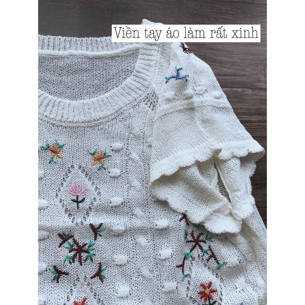 ÁO LEN ZARA FREESIZE SIÊU ĐẸP (HÀNG CÓ SẴN)