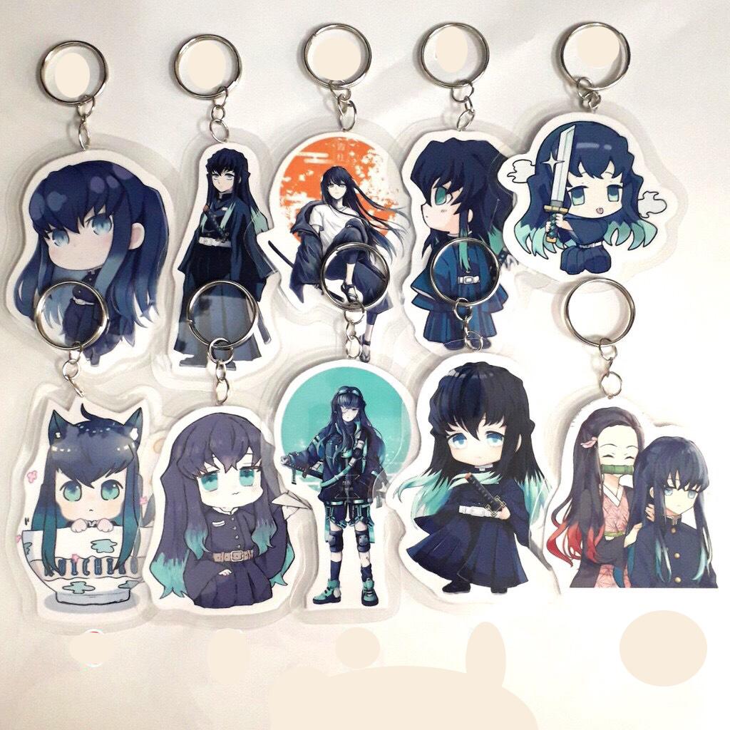 Combo 3 móc khóa Kimetsu no Yaiba - Tokitou Muichirou