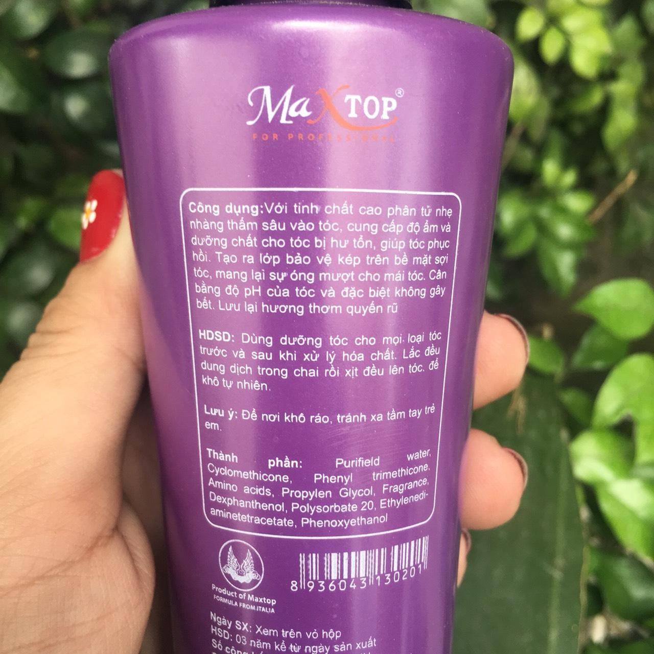 [HCM]XỊT DƯỠNG SIÊU PHỤC HỒI TÓC MAXTOP