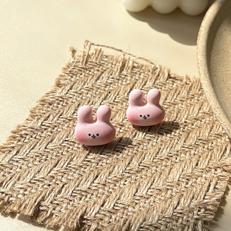 925 Bạc Stud Earrings Cô gái Dễ thương Cừu Ếch Zoo Stud Earrings YVETTERY