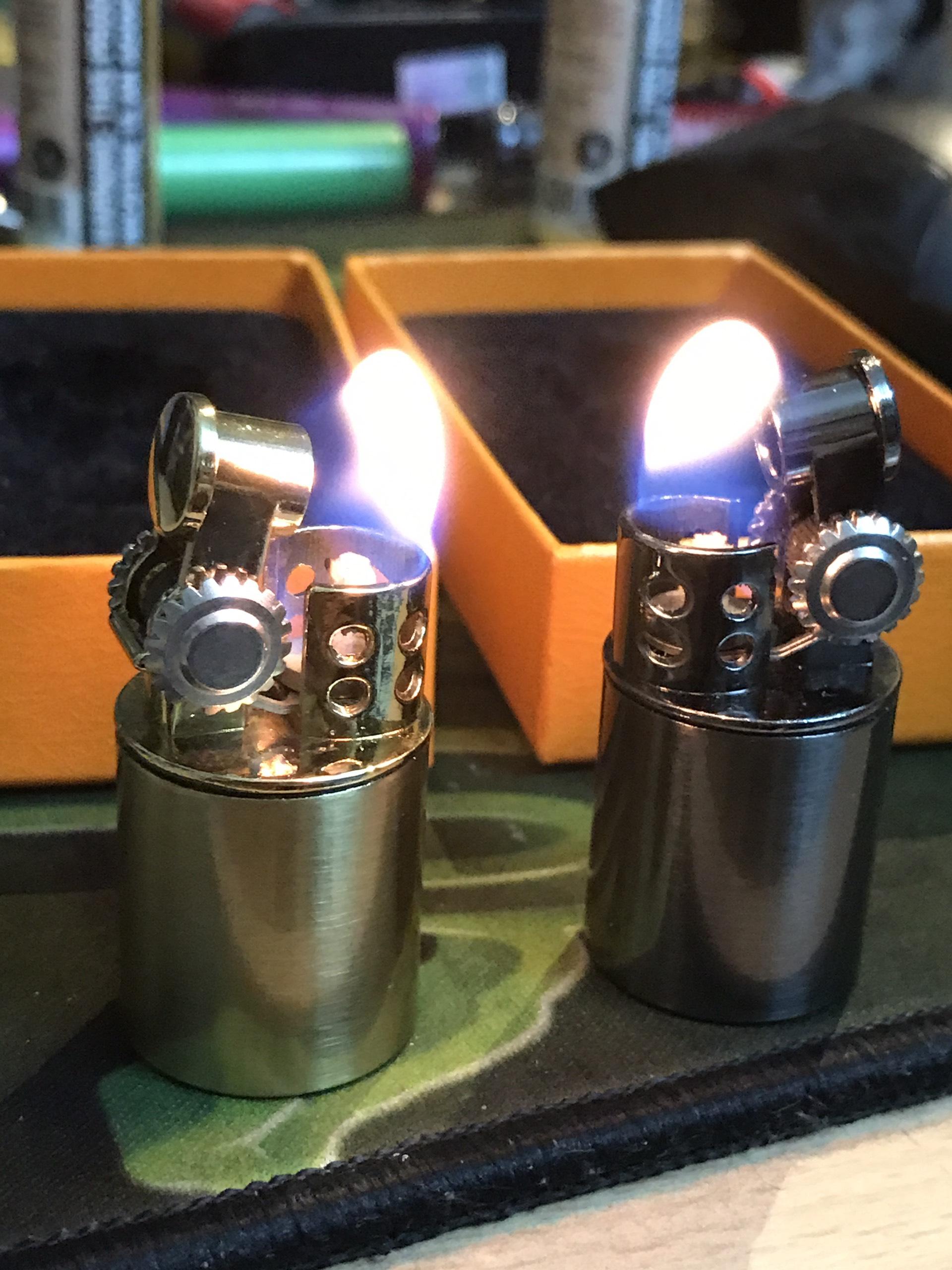 [HCM]Bật Lửa Đá Xăng Brass Kerosene Light - Size Mini 4cm