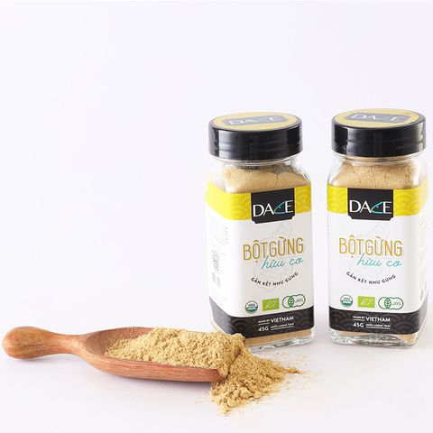 Bột gừng hữu cơ dace