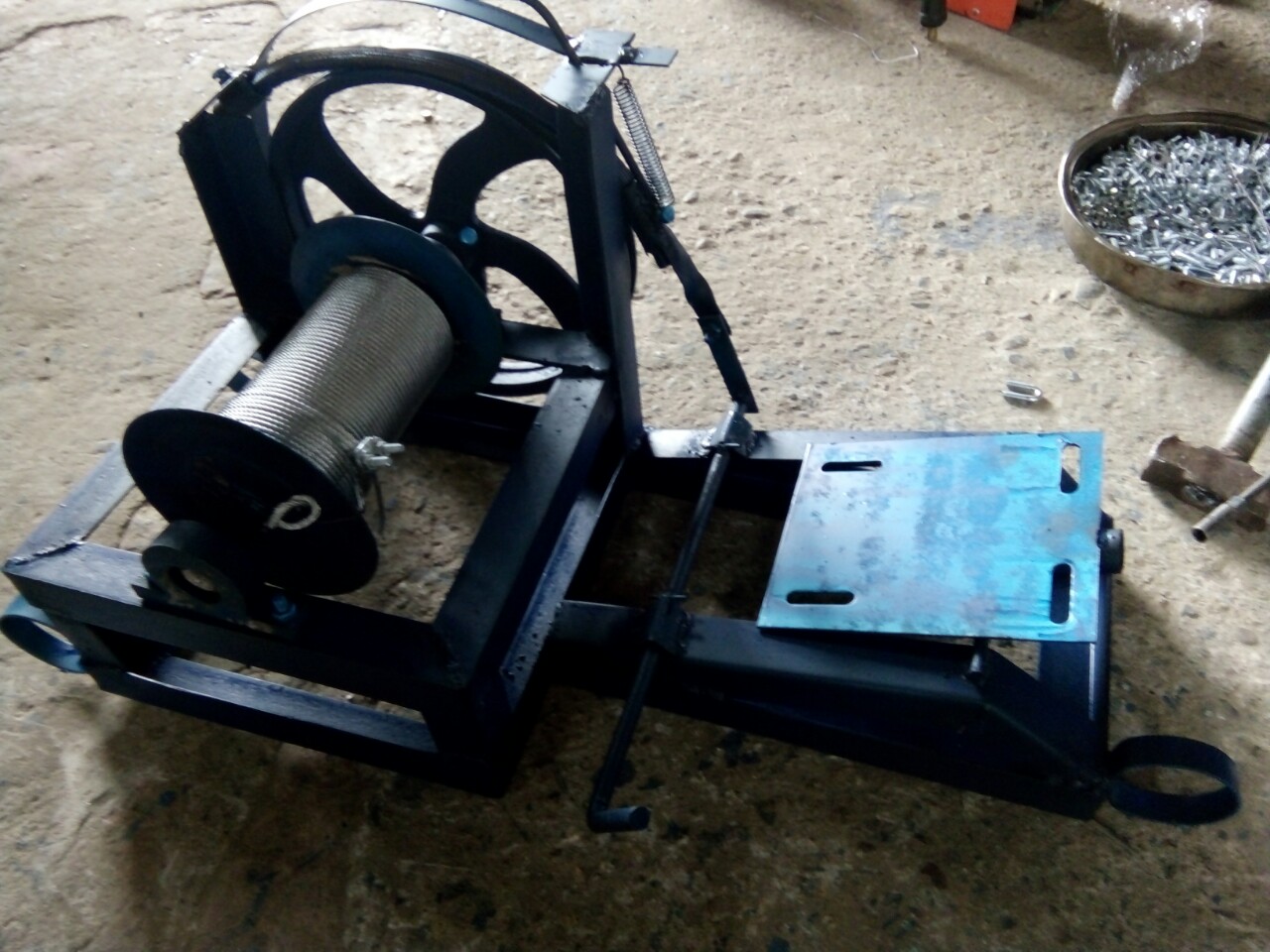 Máy tời xây dựng dân dụng chưa có motor Cáp 35m
