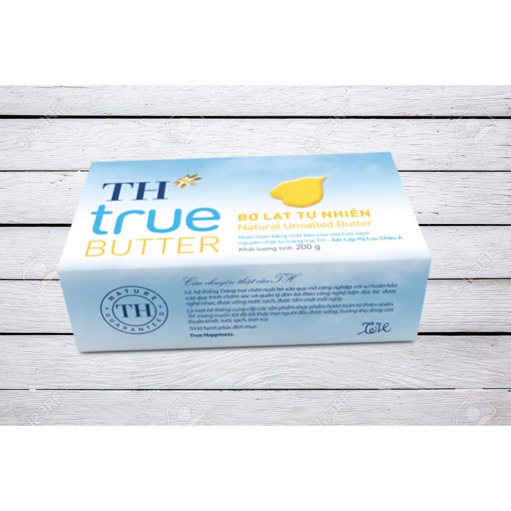 Bơ Lạt Tự Nhiên TH TRUEBUTTER 200G