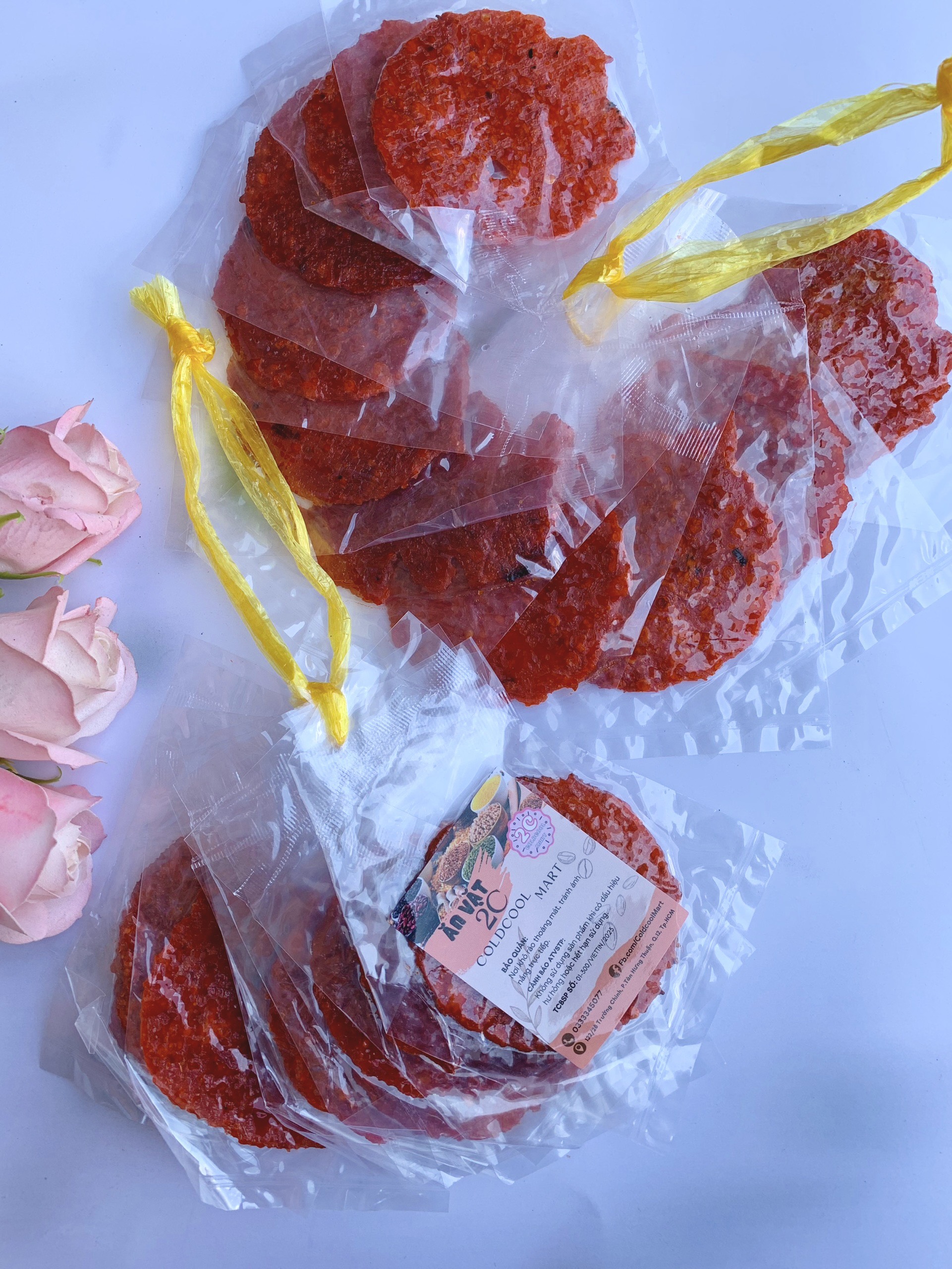 1 Con Khô Cá Bò Sate Ép Miếng 2c Mart
