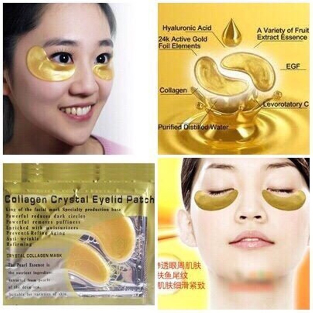 Combo 10 Mặt Nạ Mắt Collagen Crystal Eyelid Patch