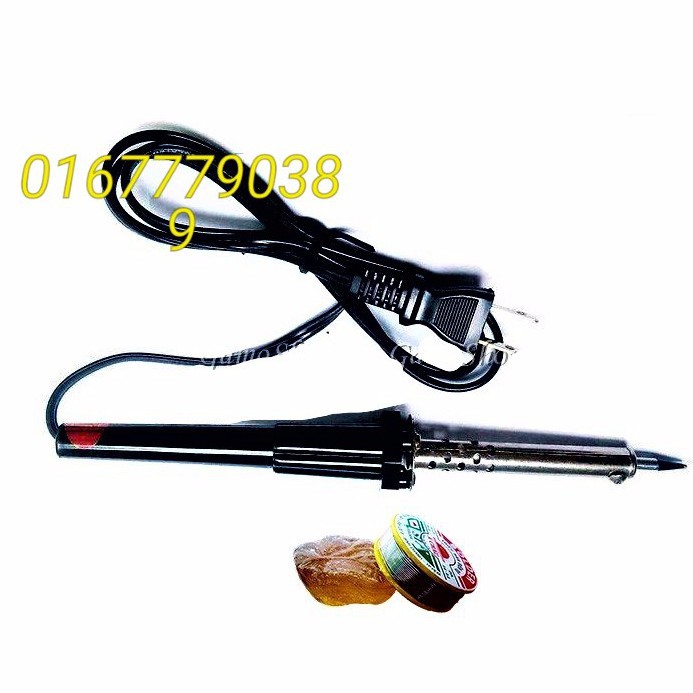 [HCM]Mỏ hàn chì 60W + Chì hàn và Nhựa thông