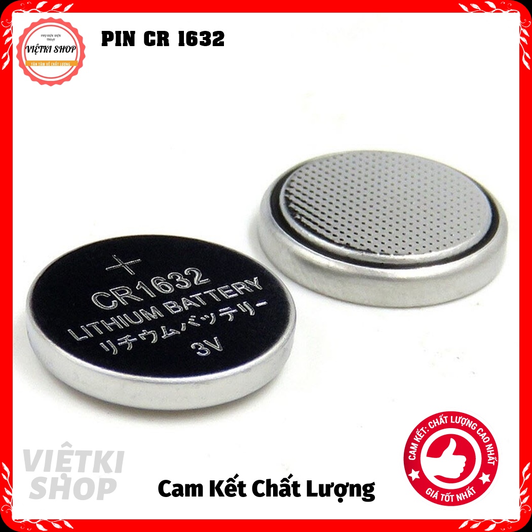 Pin Lithium 3V Cúc Áo CR1632