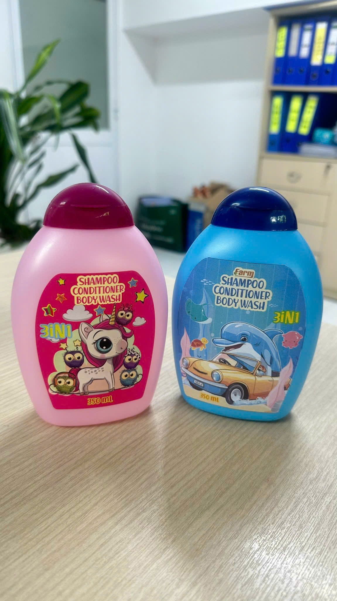 Sữa Tắm Gội Xả Em Bé Unicorn 3in1