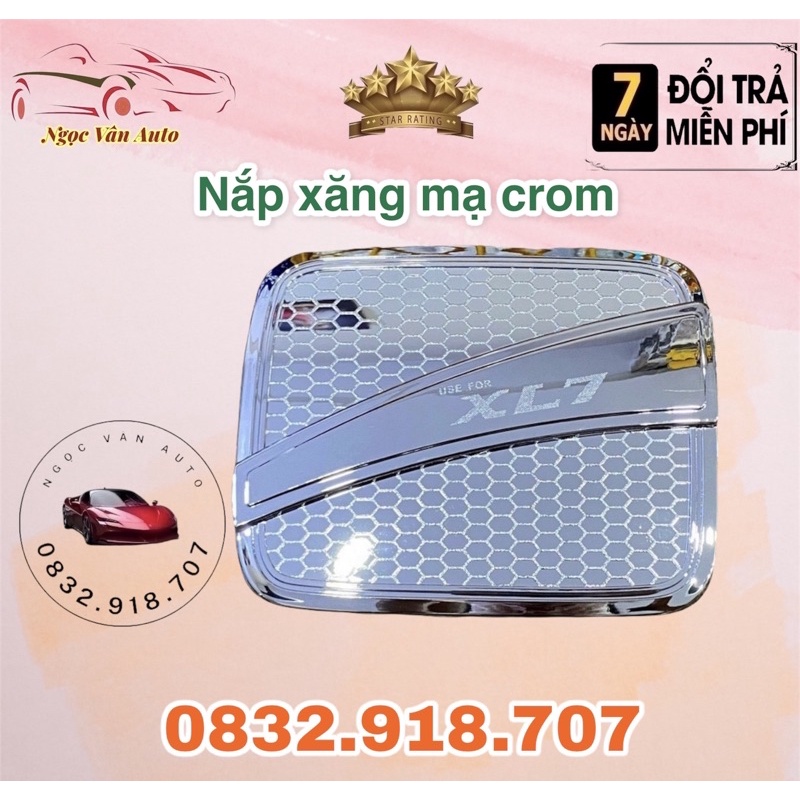 Ốp nắp bình xăng suzuki xl7 2020 - 2021 mạ crom - nx - nx