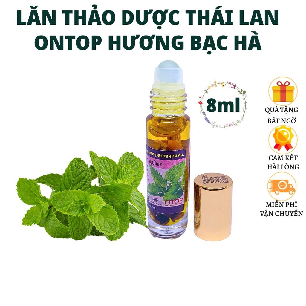 Dầu Lăn Thảo dượᴄ thái Lan 8ml Chính Hãng