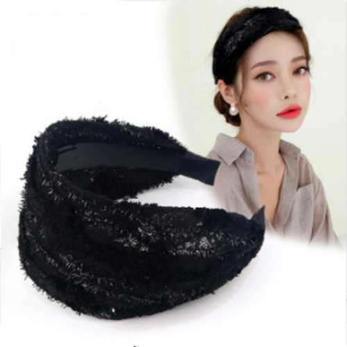 Bờm cài tóc nữ ren cao cấp bản to BN131