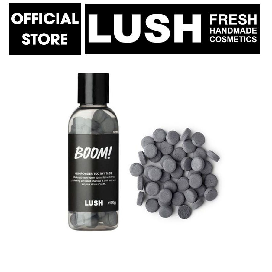 Viên đánh trắng răng Lush - Boom toothy tabs