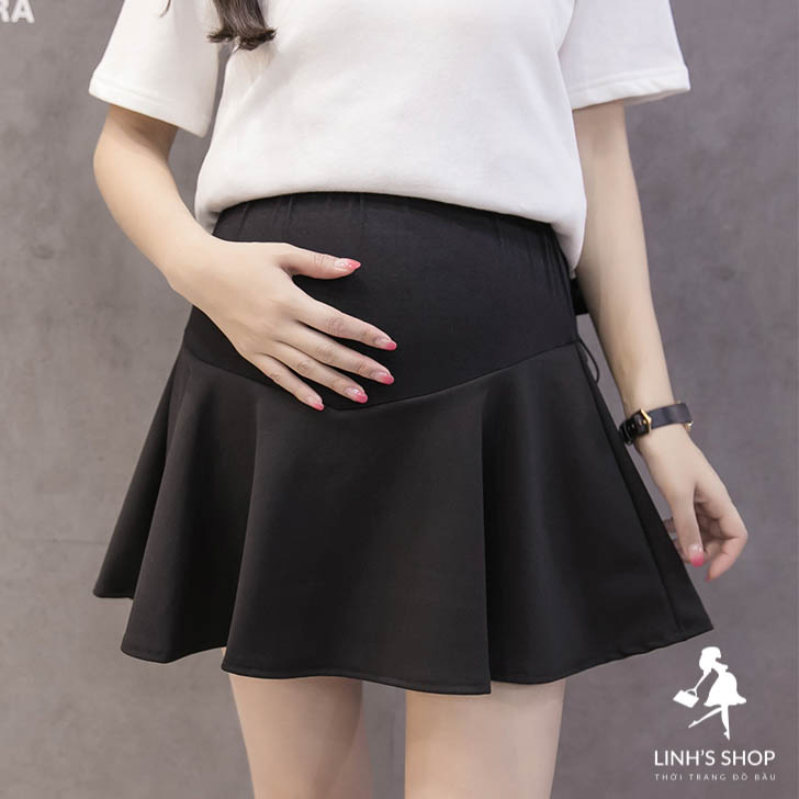 Chân Váy Bầu Xòe CVB8
