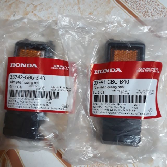 Đèn mắt cua xe DREAM ( giá 1 cặp thám phản quang xe honda DREAM) -8%