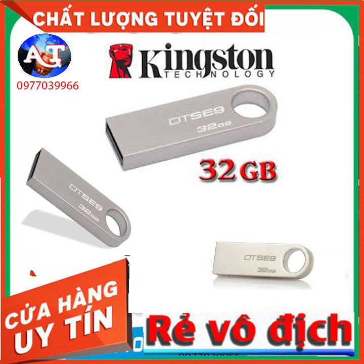 USB 32GB Kingston SE9 chống sốc, chống nước