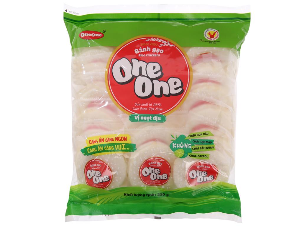 Combo 3 Gói Bánh Gạo Nhật One One (Gói 150G)