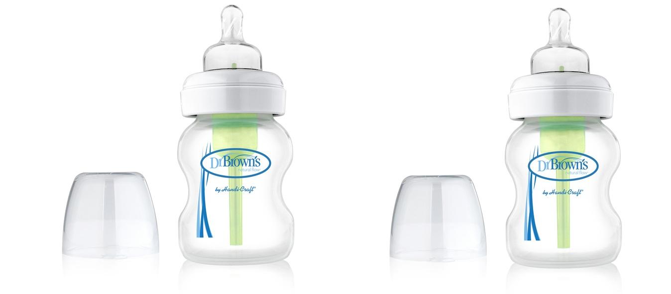 Bình sữa drbrowns options nhựa PP 150ml (cổ rộng)