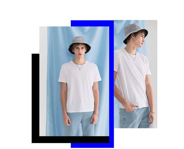 ÁO THUN NAM TRƠN MẪU BASIC THỜI TRANG