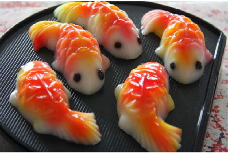 [HCM]KHUÔN SILICON HÌNH 6 CÁ CHÉP NHỎ