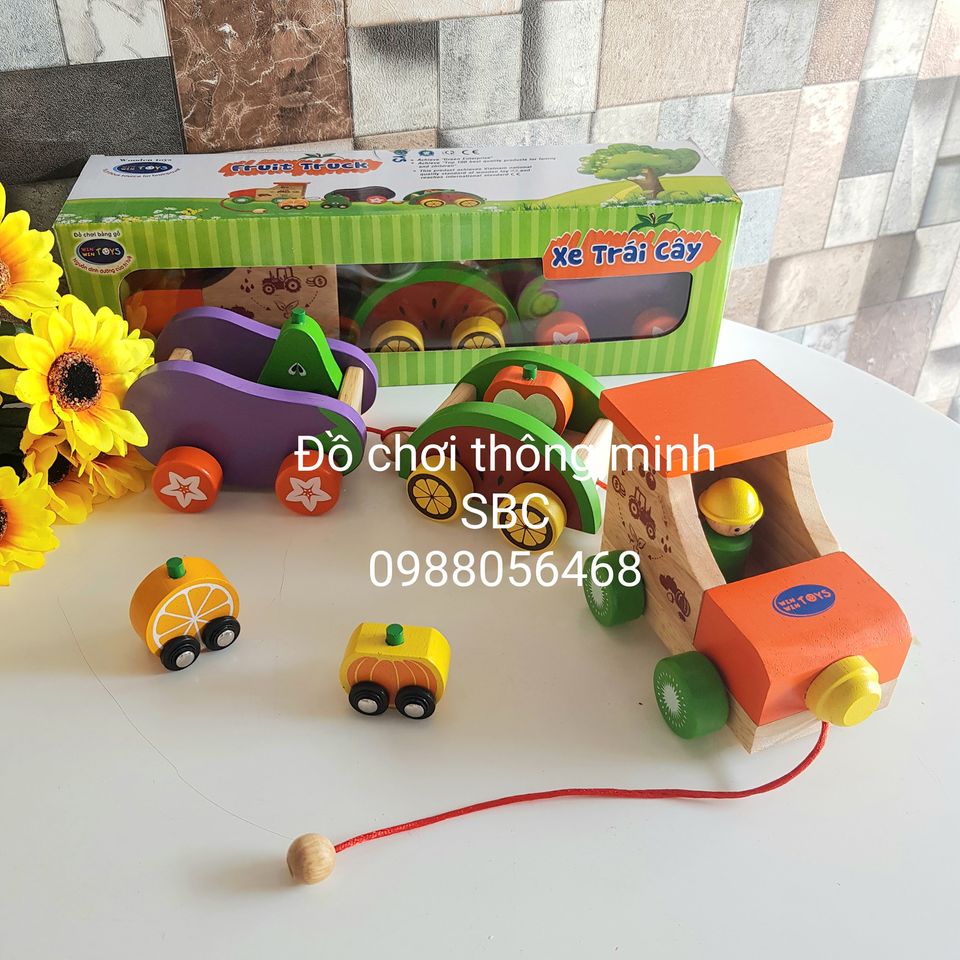 [Voucher 10k]Xe trái cây Winwintoys Việt Nam