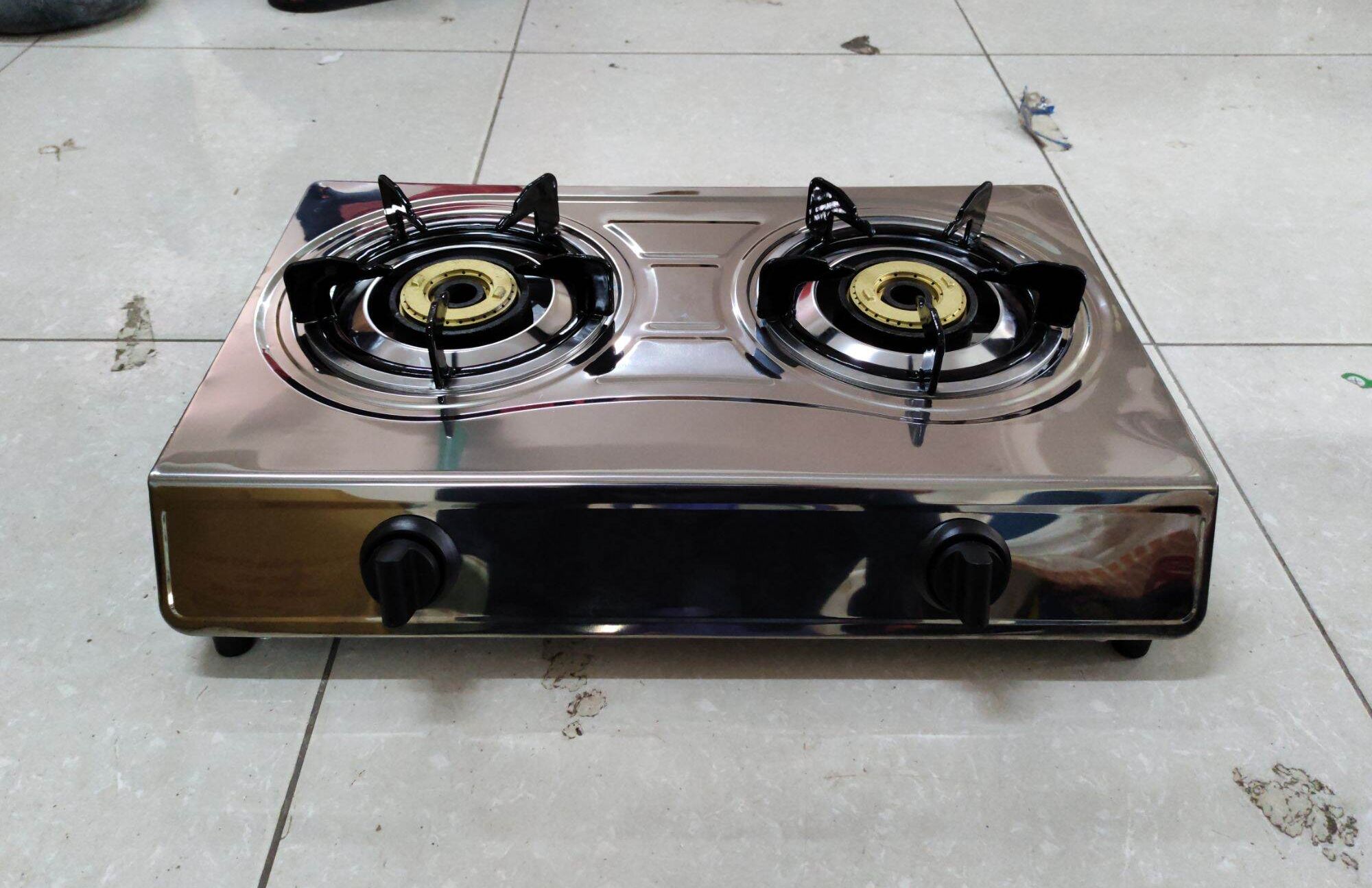 bếp GAS bán công nghiệp đôi.