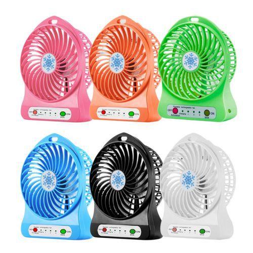 Quạt Mini Fan Có Pin Sạc 3 Tốc Độ mát cho cac mẹ ,bé ,và các bạn làm văn phòng nhỏ gọn