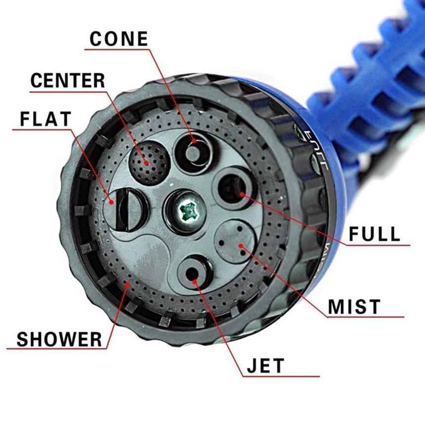 Bộ vòi Magic Hose - xịt nước thông minh giãn nở 30m(Xanh)