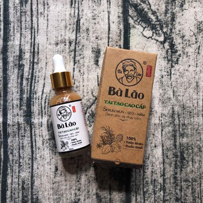Serum tái tạo da cao cấp bà lão
