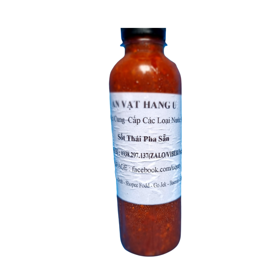 Sốt Thái Nhà Làm Trộn Chân Gà,Tai Heo,Gân Bò, Hải Sản Pha Sẵn - Chai 330ML