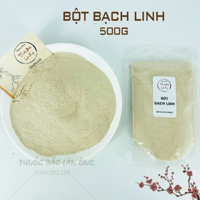 Bột bạch linh nguyên chất 500g