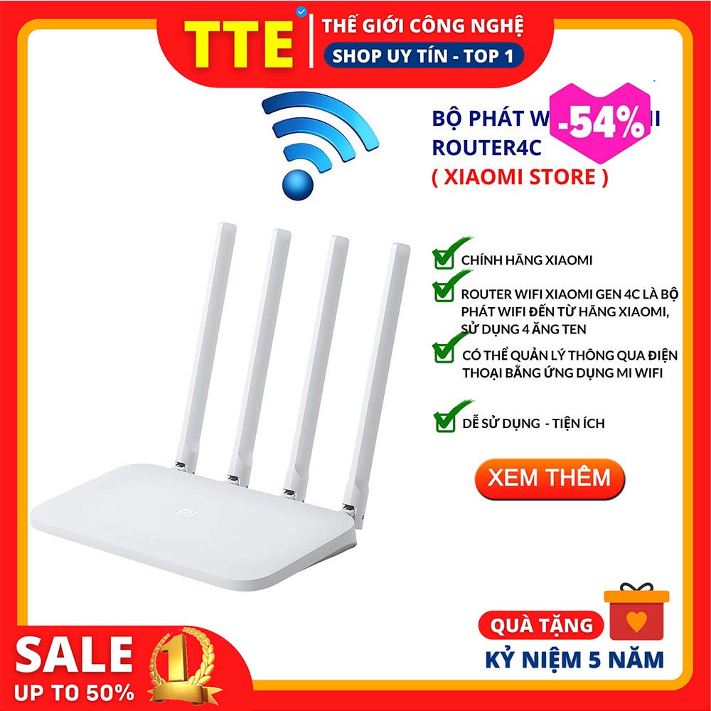 BỘ PHÁT WIFI XIAOMI ROUTER4C