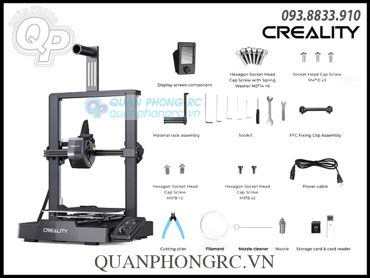 Máy In 3D CREALITY Ender 3 V3 SE FDM Printer
