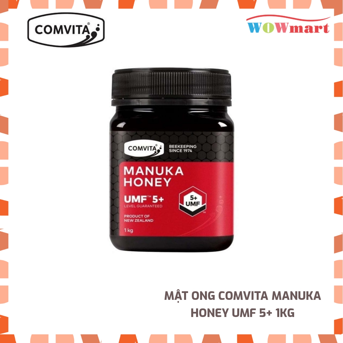 Mật ong Comvita Manuka Honey UMF 5+ 1kg - New Zealand